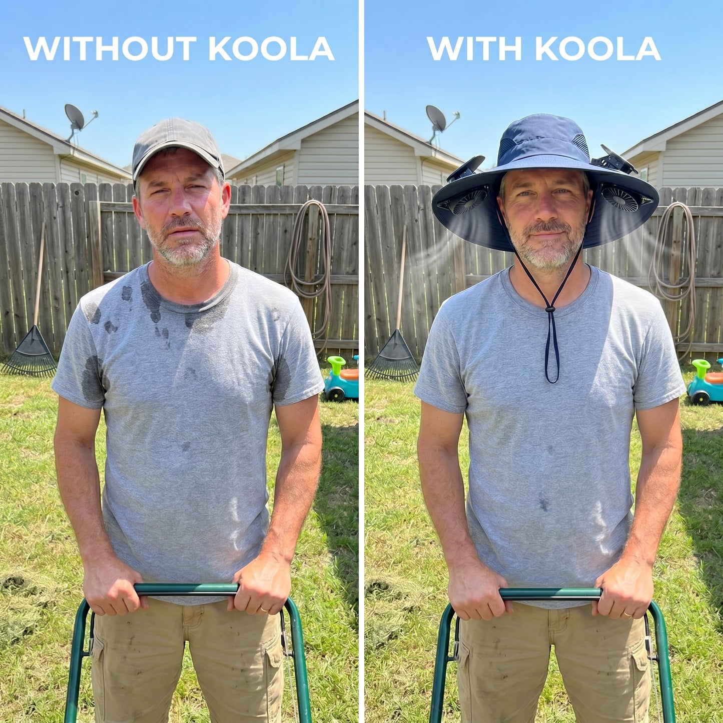 Koola™ | Solar Powered Fan Hat